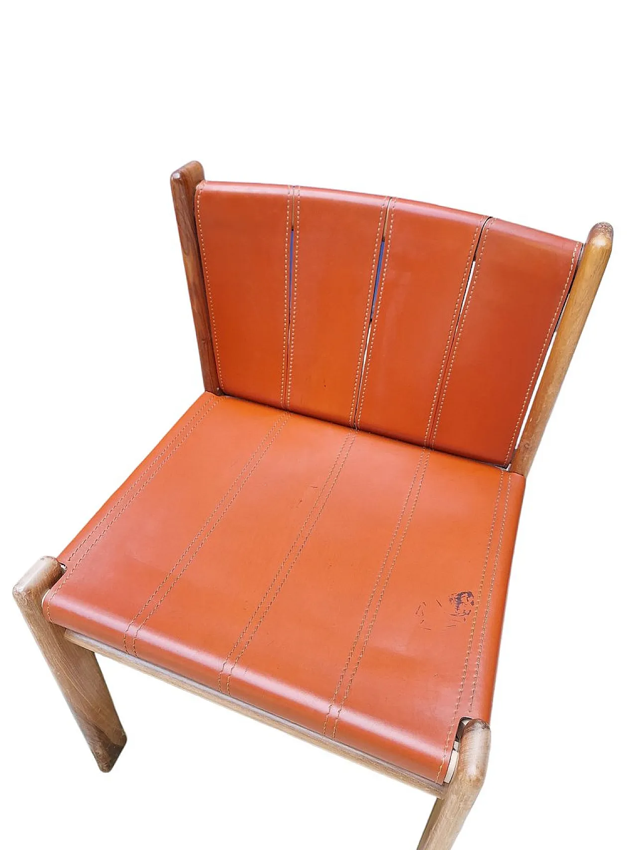 3 Model 830 dining chairs by Gianfranco Frattini for Bernini, 1980s 9