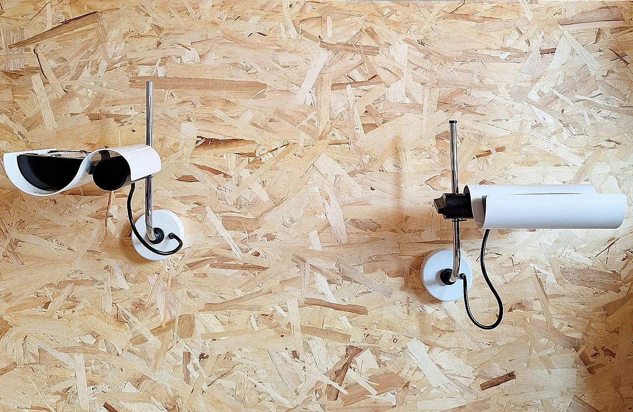 Pair of DIM lamps by Vico Magistretti for Oluce, 1970s 4