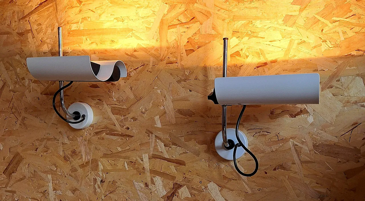 Pair of DIM lamps by Vico Magistretti for Oluce, 1970s 5