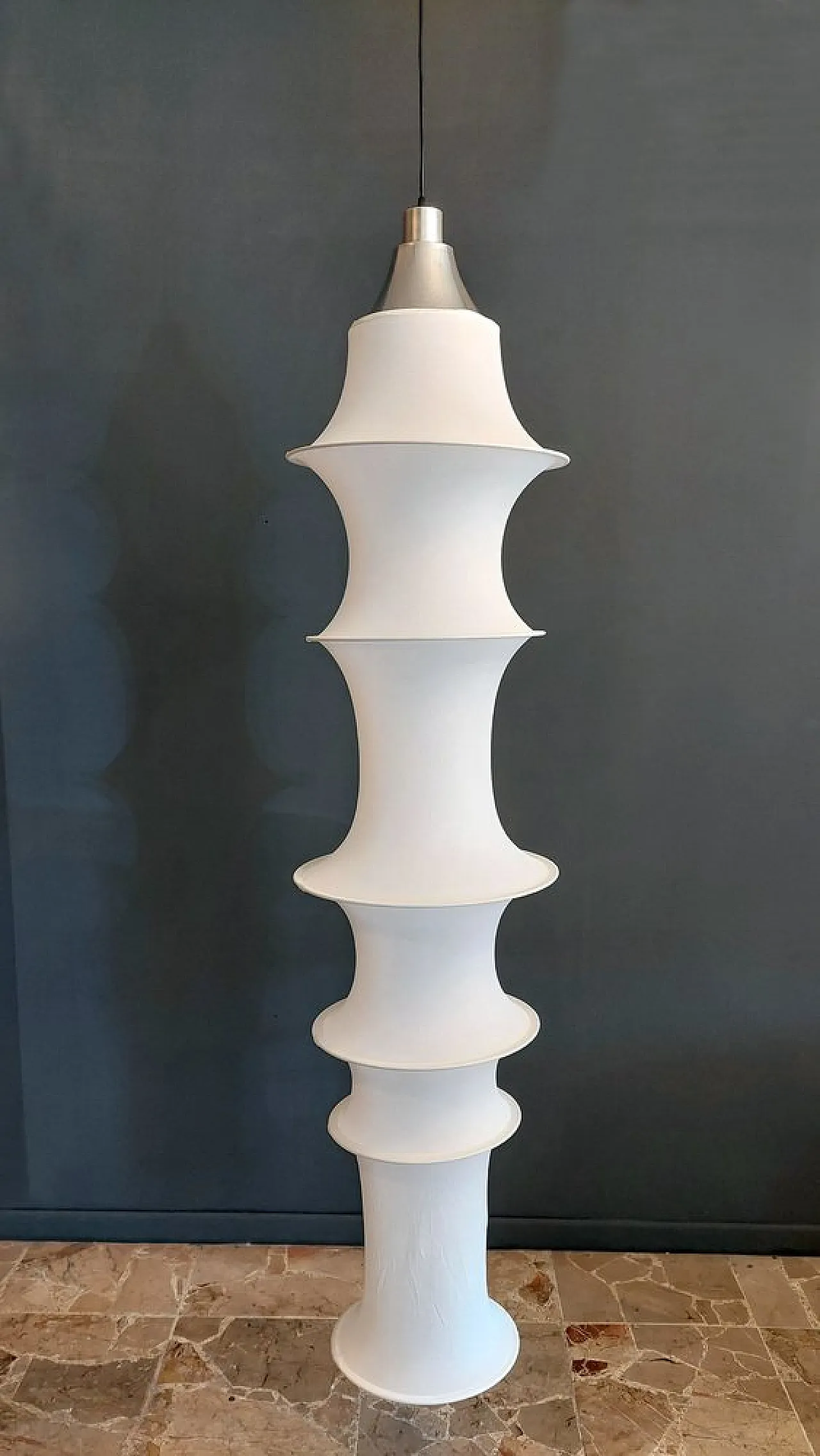 Falkland suspension lamp by Bruno Munari for Danese, 1960s 1