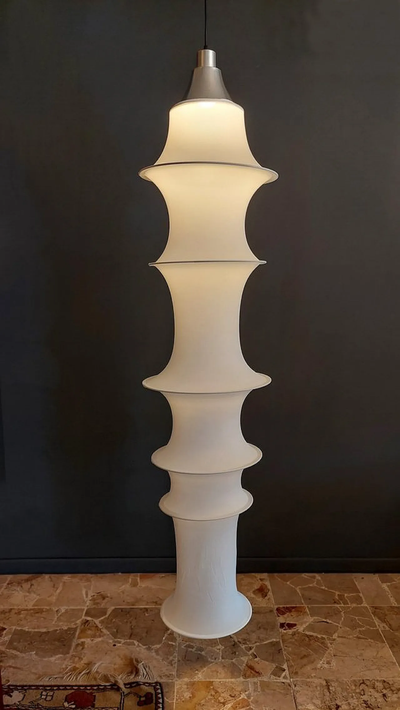 Falkland suspension lamp by Bruno Munari for Danese, 1960s 2