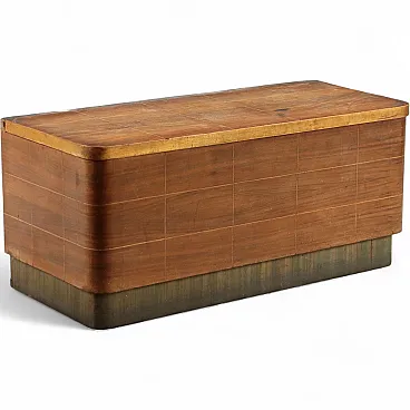 Walnut chest, 1940s