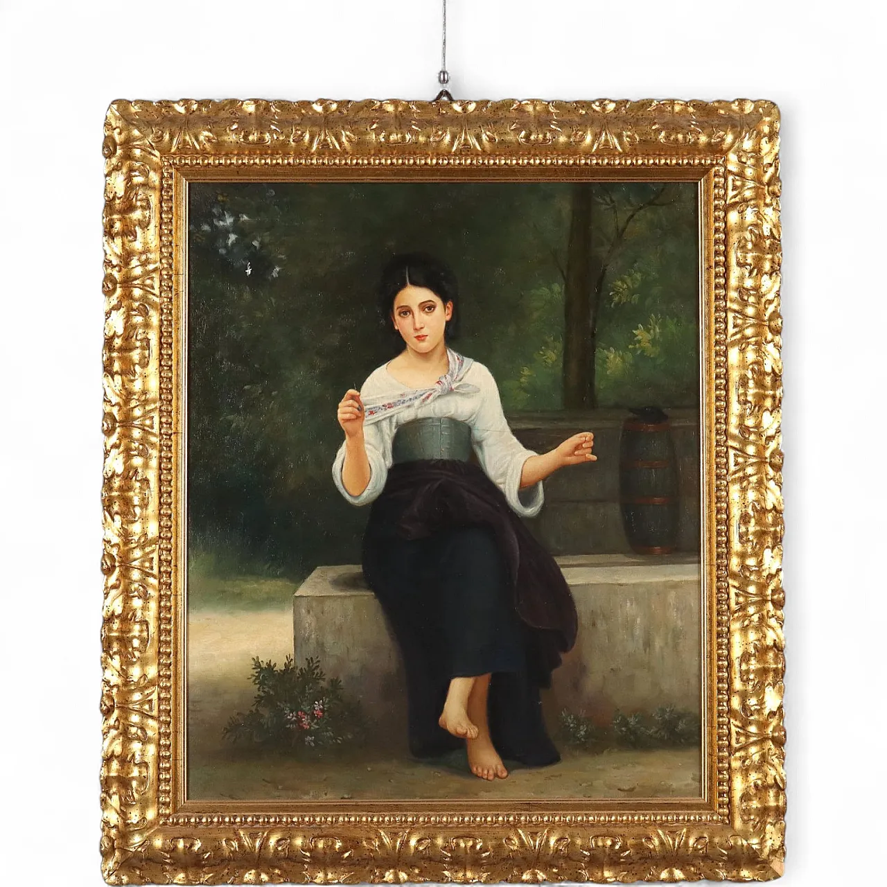 Copy by Adolphe William Bouguereau, oil on canvas, 20th cenutry 11
