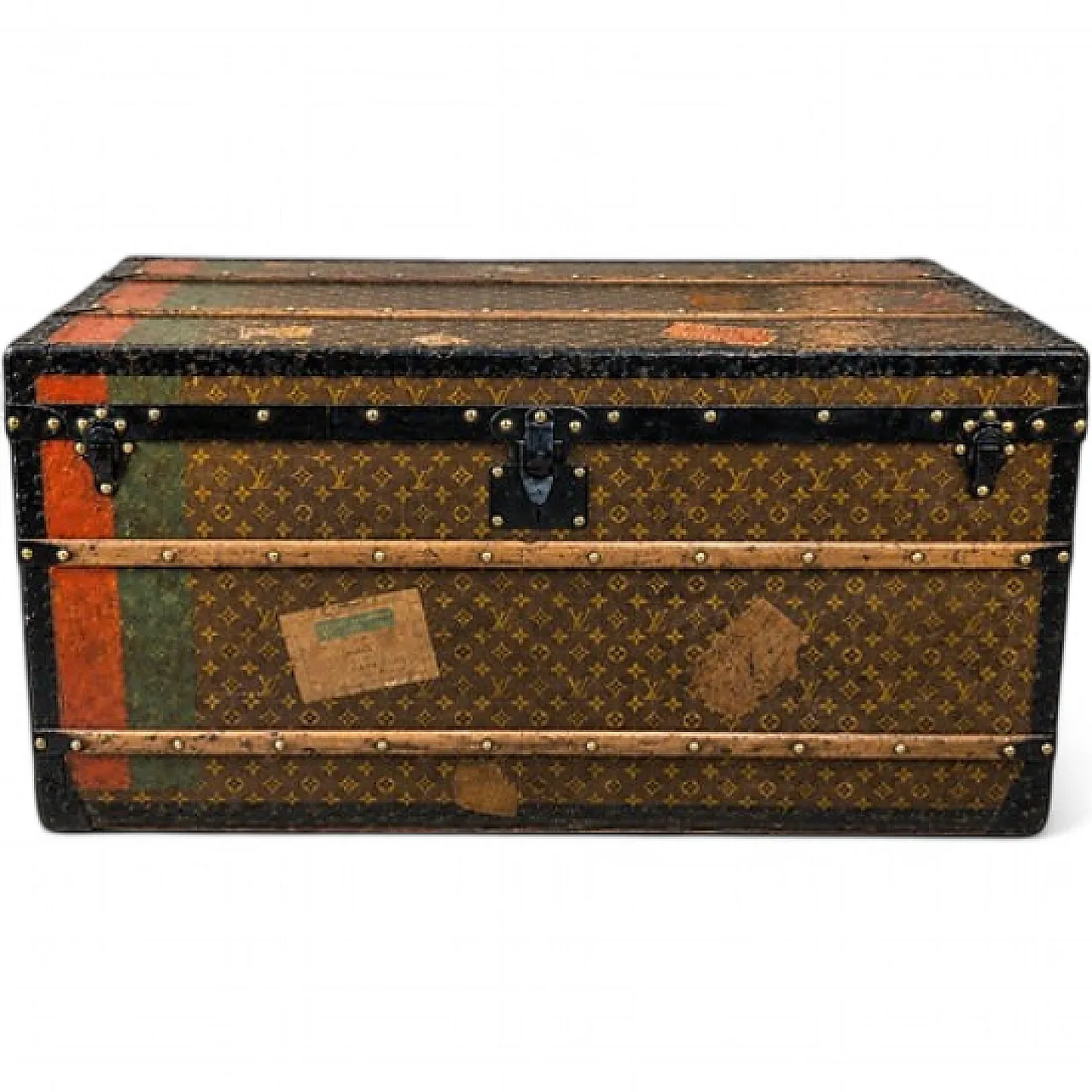 Louis Vuitton travel trunk, early 20th century 14
