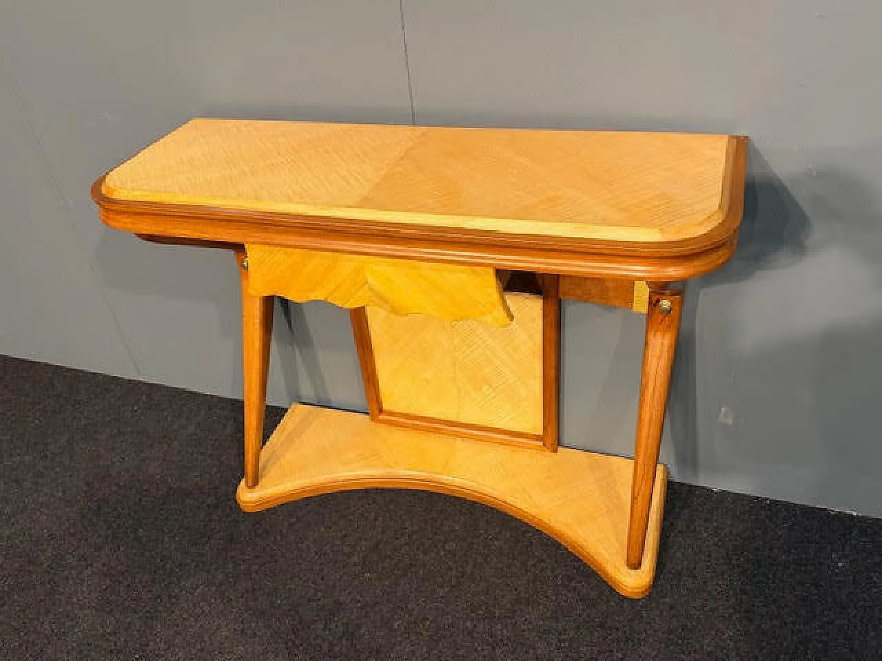 Consolle con specchiera, anni '60 5