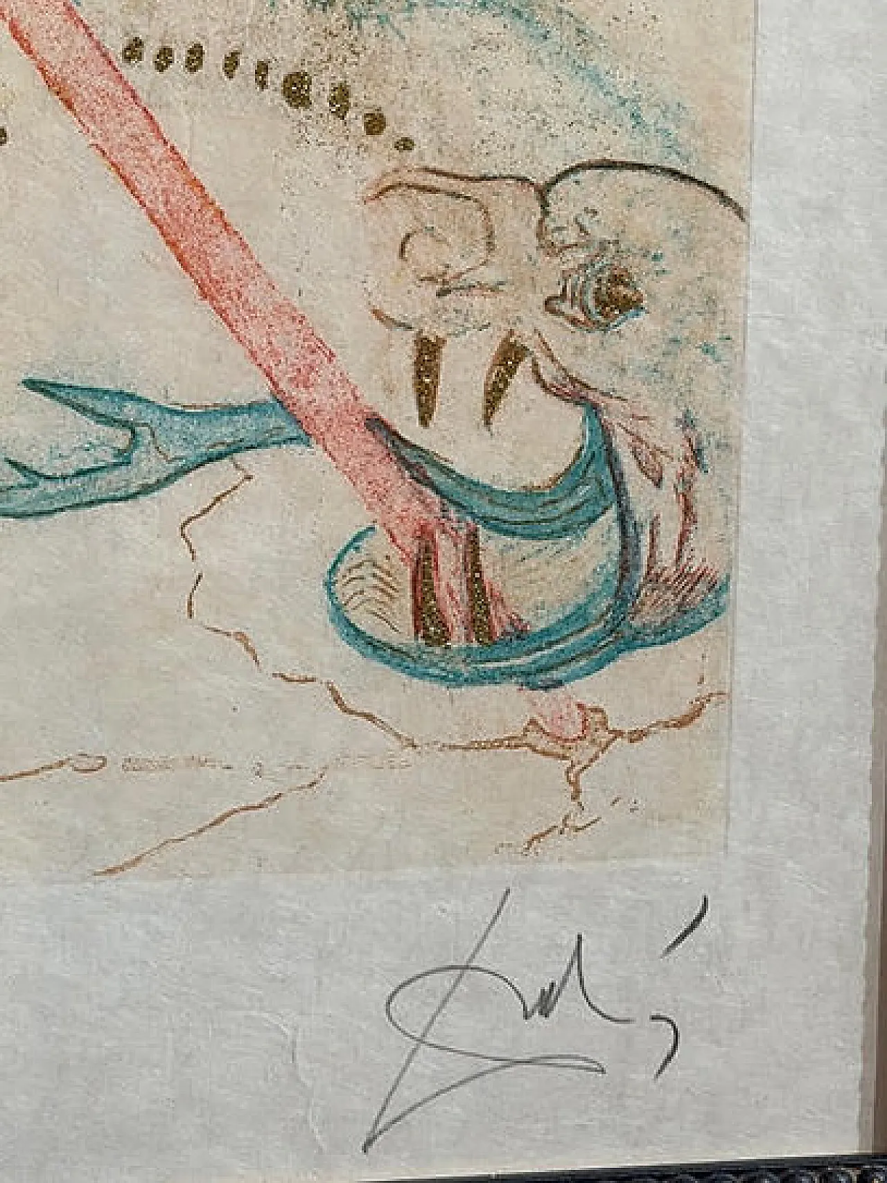 Salvador Dalí, Saint George and the Dragon, etching, 20th century 9