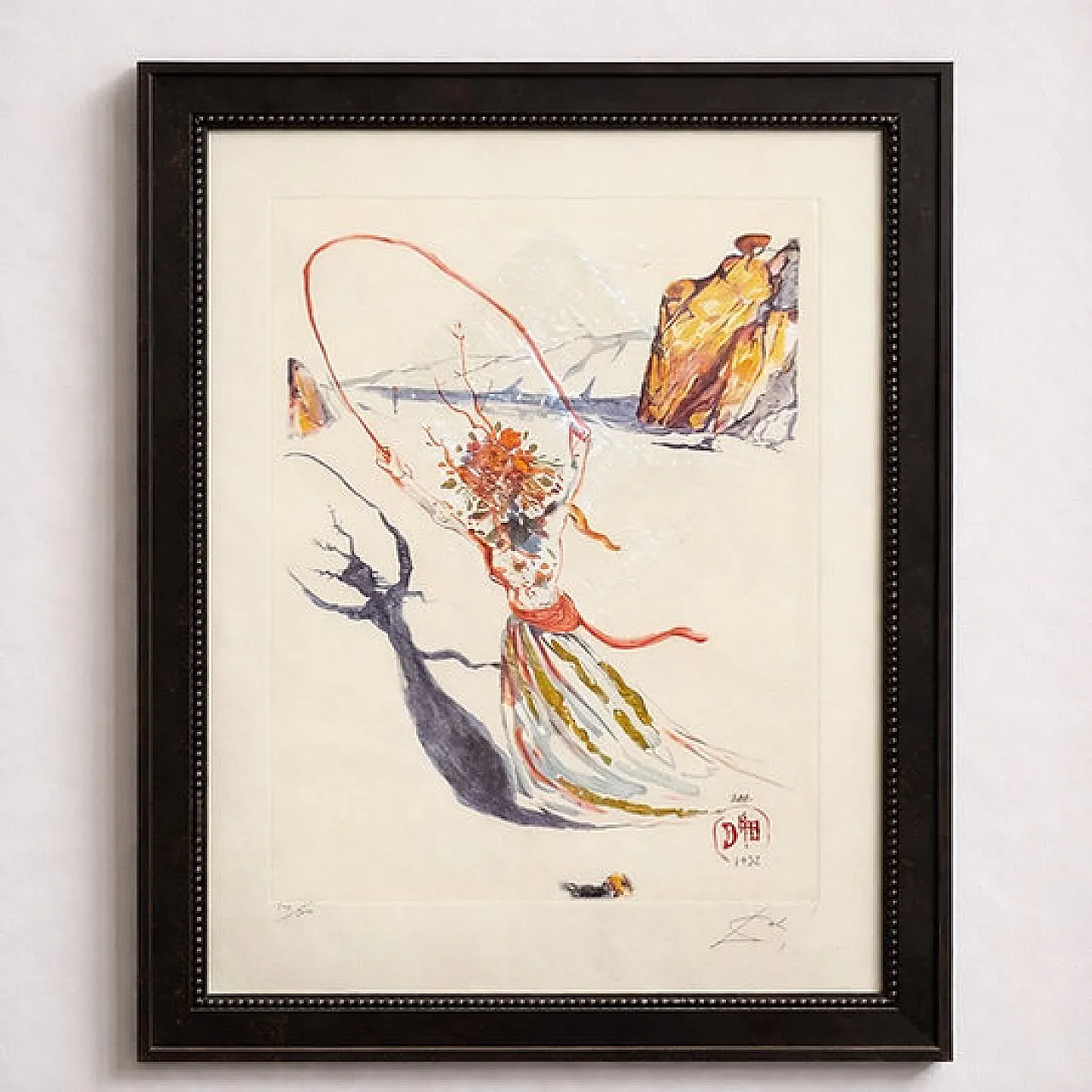 Salvador Dalí, Passaggio trascendentale, acquaforte, '900 2