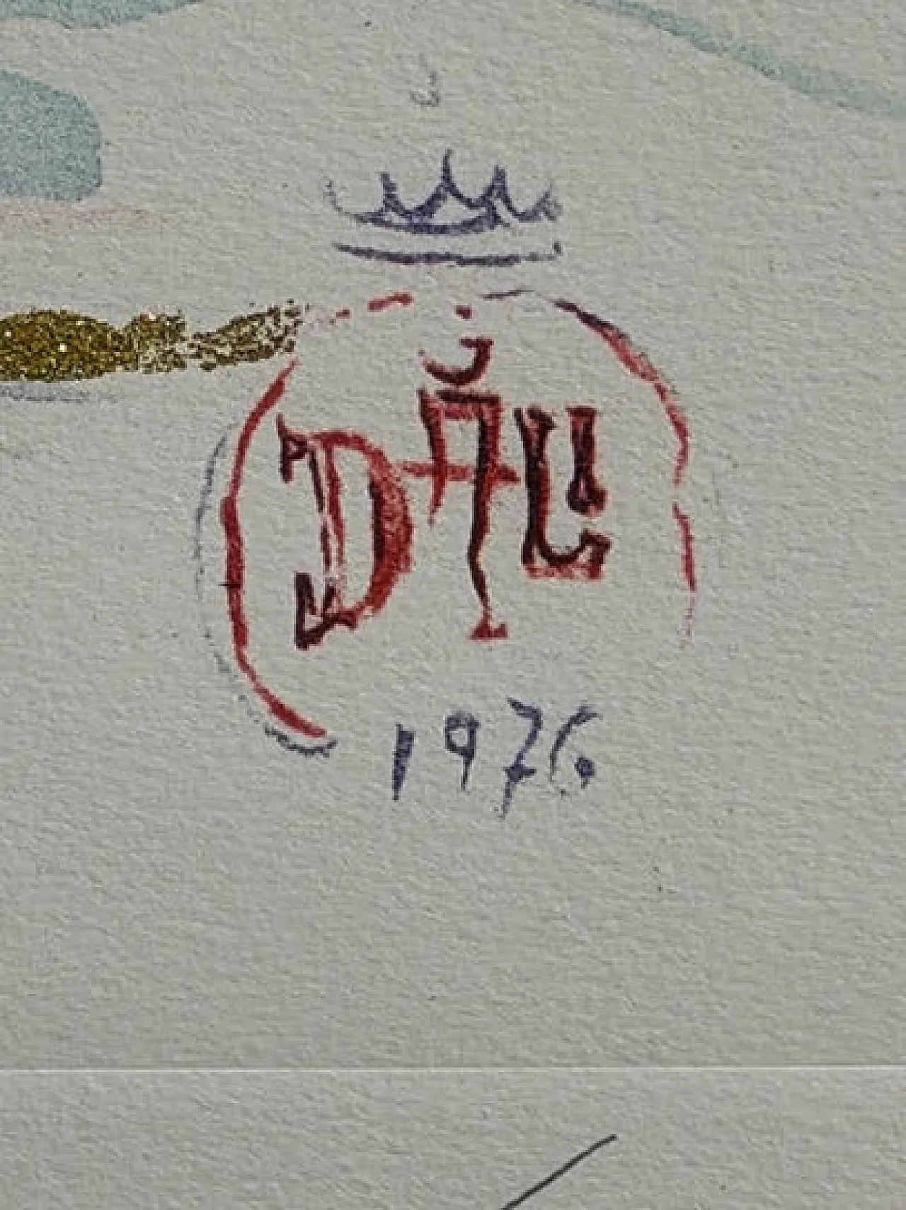 Salvador Dalí, Passaggio trascendentale, acquaforte, '900 3