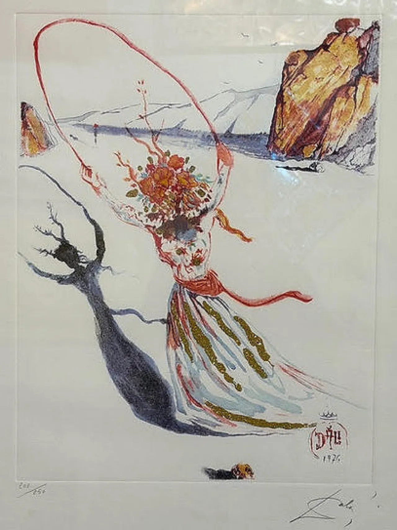 Salvador Dalí, Passaggio trascendentale, acquaforte, '900 5