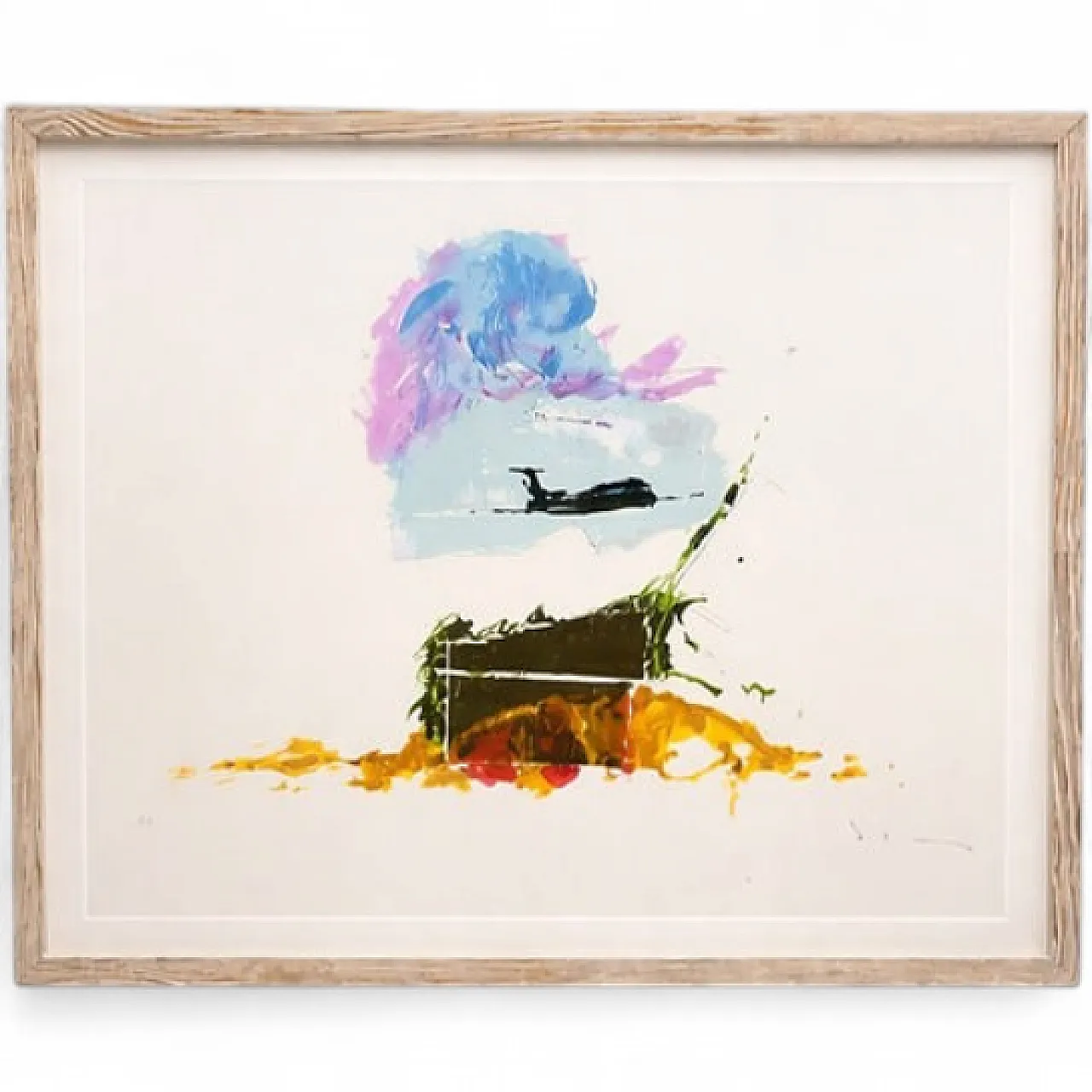Mario Schifano, Old love dies, serigrafia, anni '90 5