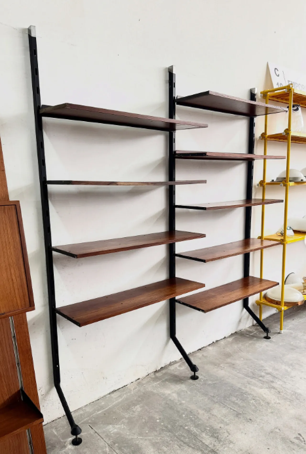 Modular wall library by Ico Parisi for MIM Rome, 1960s 3