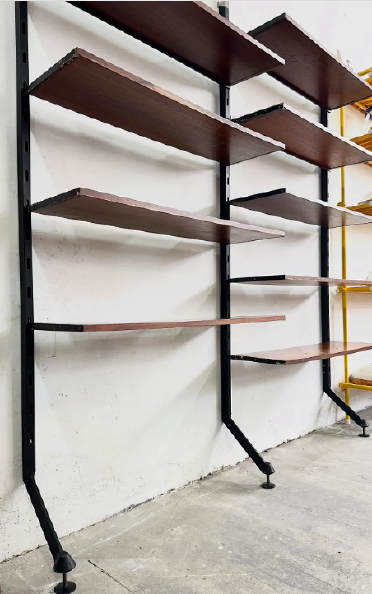 Modular wall library by Ico Parisi for MIM Rome, 1960s 4