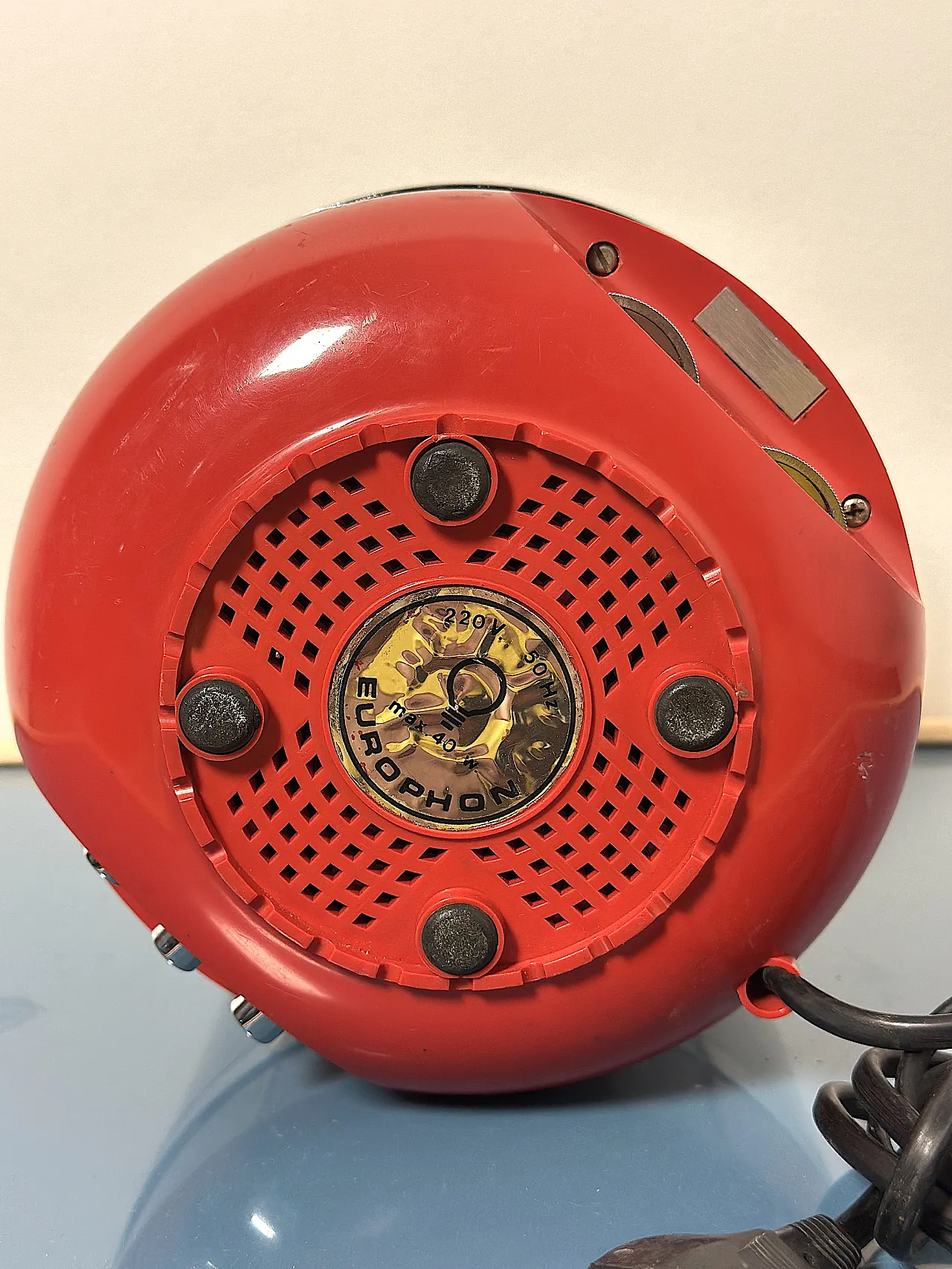 Lampada Europhon / Radio AM Design Adriano Rampoldi, anni '70 6
