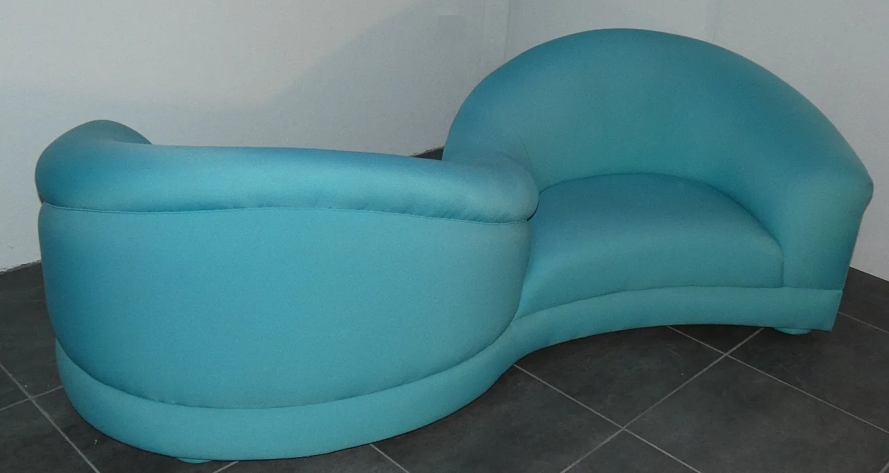 Toi et Moi sofa in jersey by Arpex International, 1970s 3