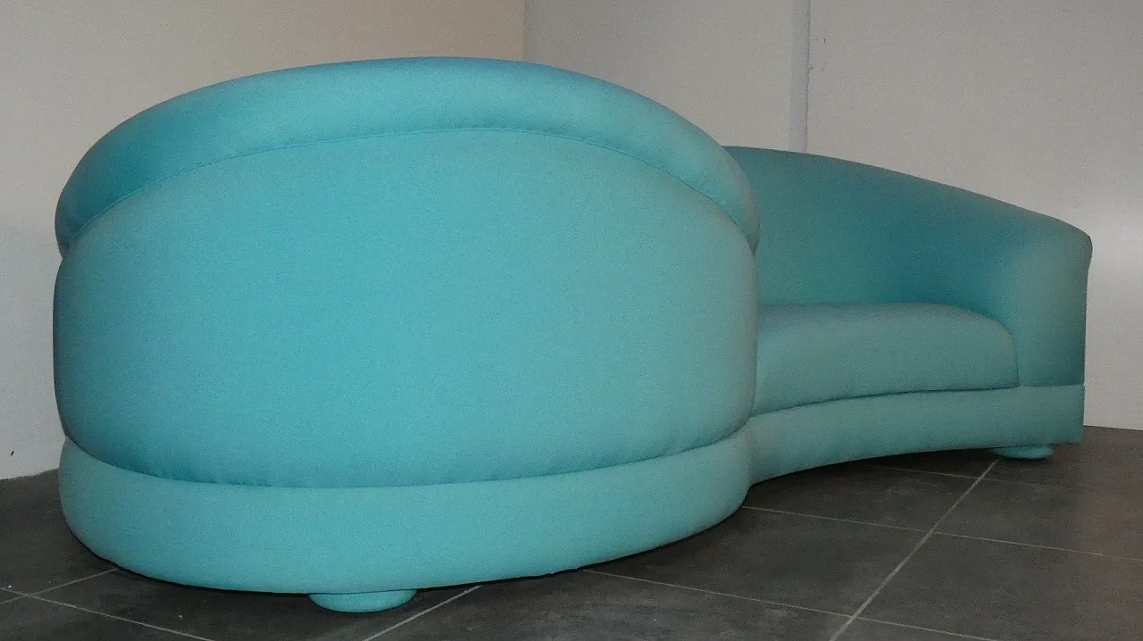 Toi et Moi sofa in jersey by Arpex International, 1970s 4