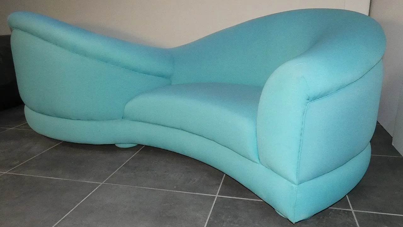 Toi et Moi sofa in jersey by Arpex International, 1970s 5