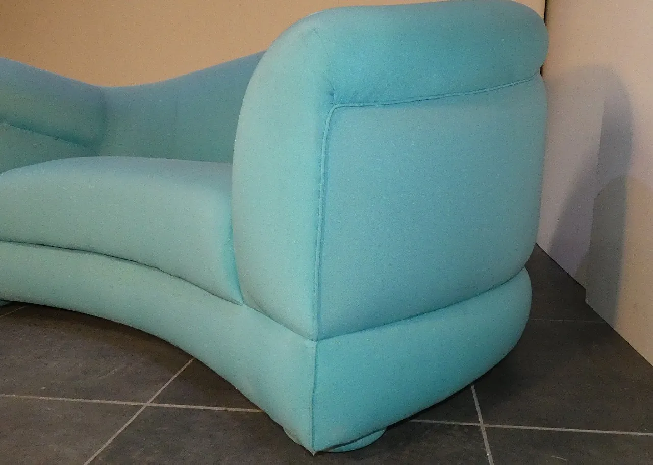 Toi et Moi sofa in jersey by Arpex International, 1970s 7