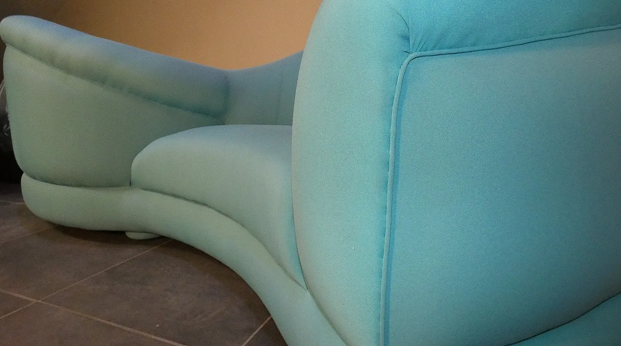 Toi et Moi sofa in jersey by Arpex International, 1970s 8