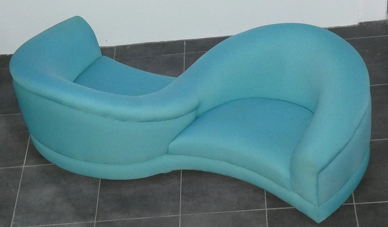 Toi et Moi sofa in jersey by Arpex International, 1970s 11