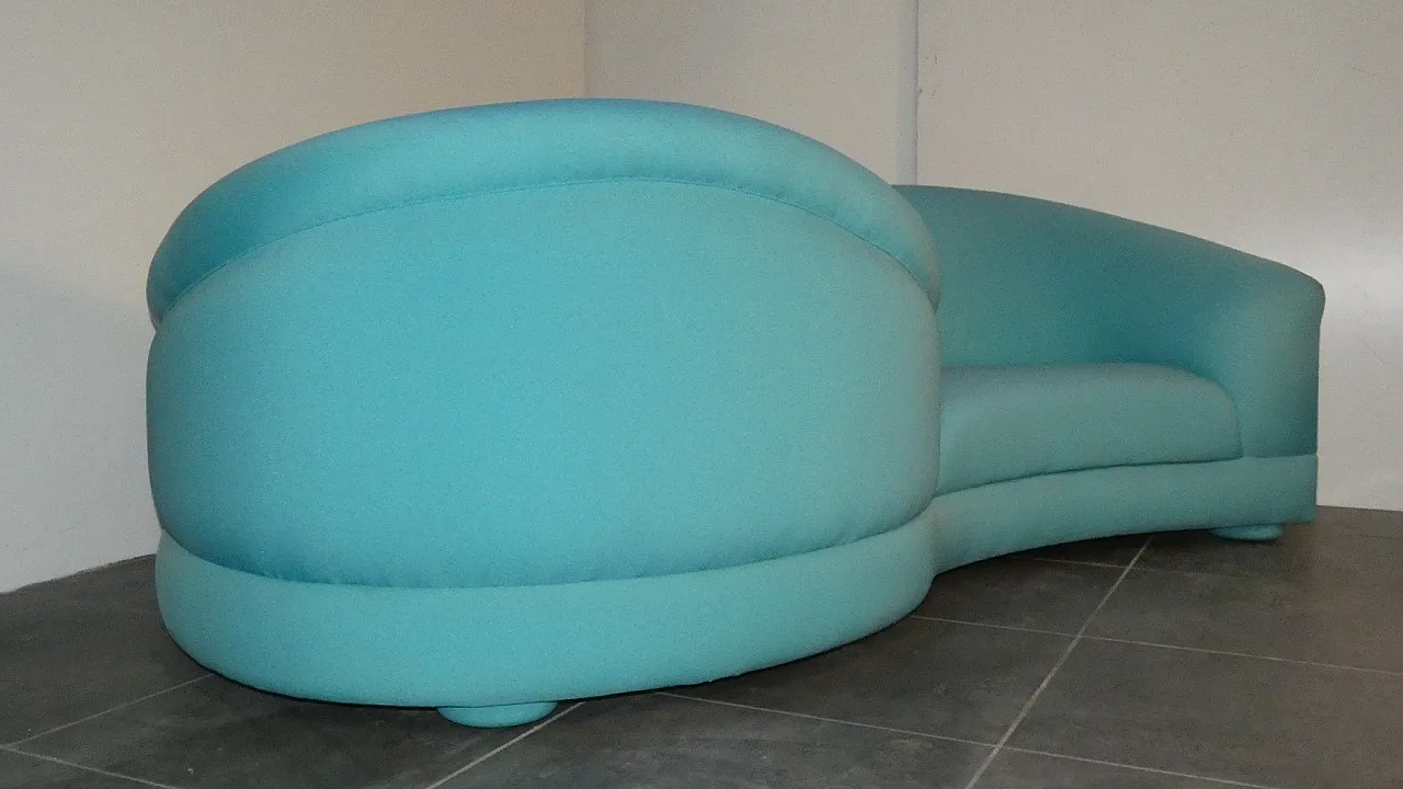 Toi et Moi sofa in jersey by Arpex International, 1970s 14