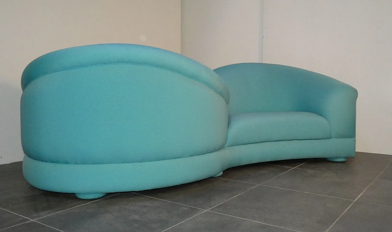 Toi et Moi sofa in jersey by Arpex International, 1970s 15