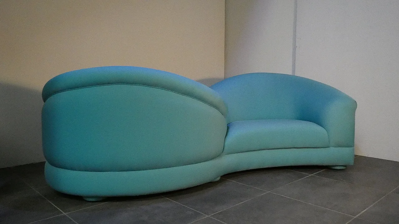 Toi et Moi sofa in jersey by Arpex International, 1970s 19