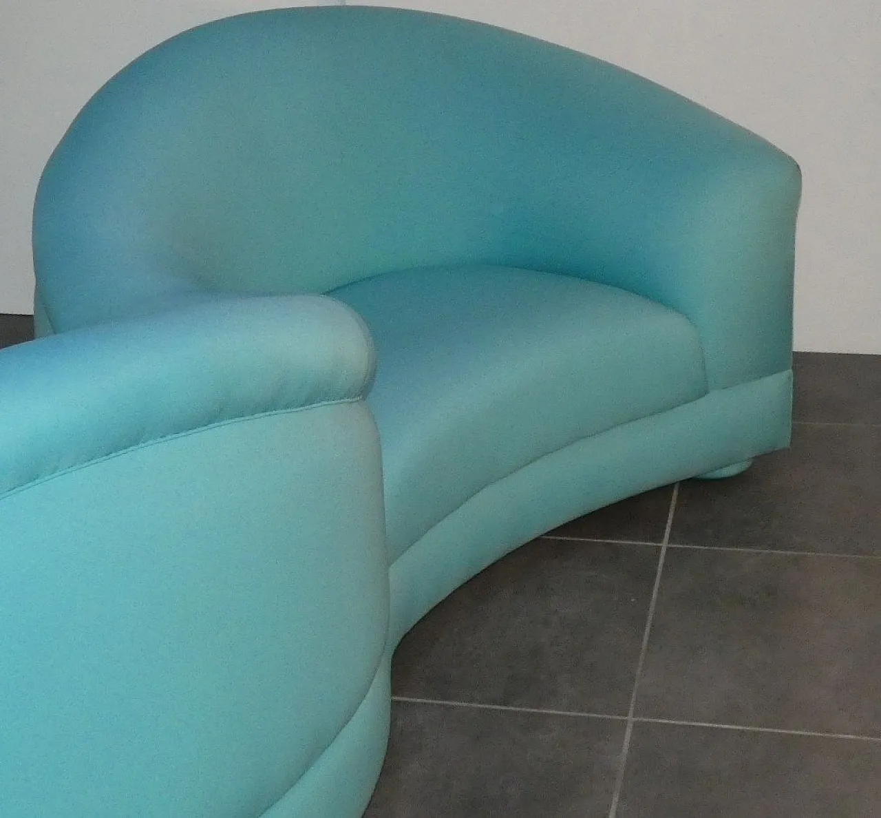 Toi et Moi sofa in jersey by Arpex International, 1970s 20