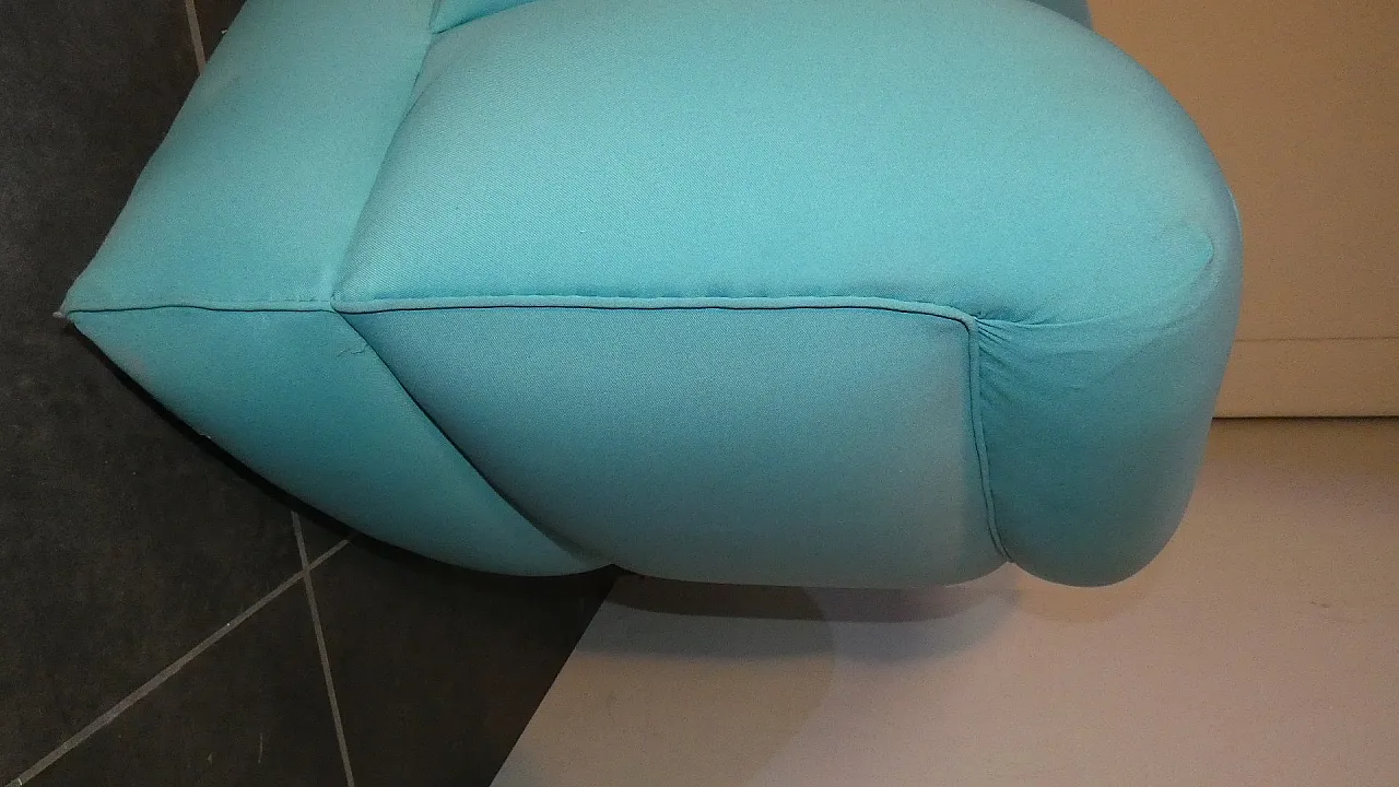 Toi et Moi sofa in jersey by Arpex International, 1970s 21
