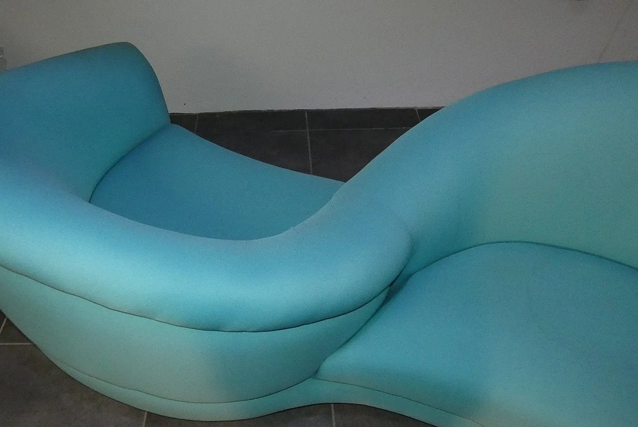 Toi et Moi sofa in jersey by Arpex International, 1970s 22