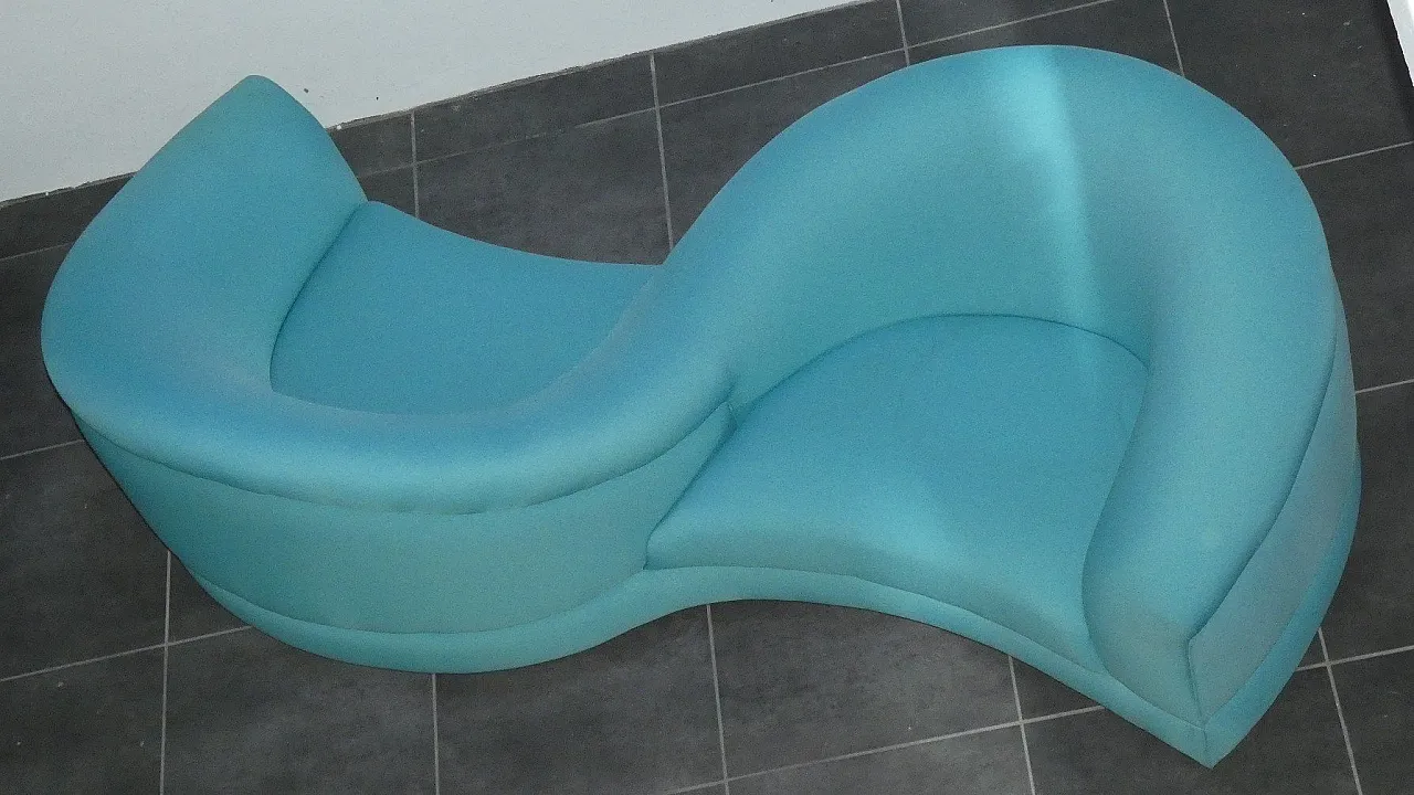 Toi et Moi sofa in jersey by Arpex International, 1970s 25