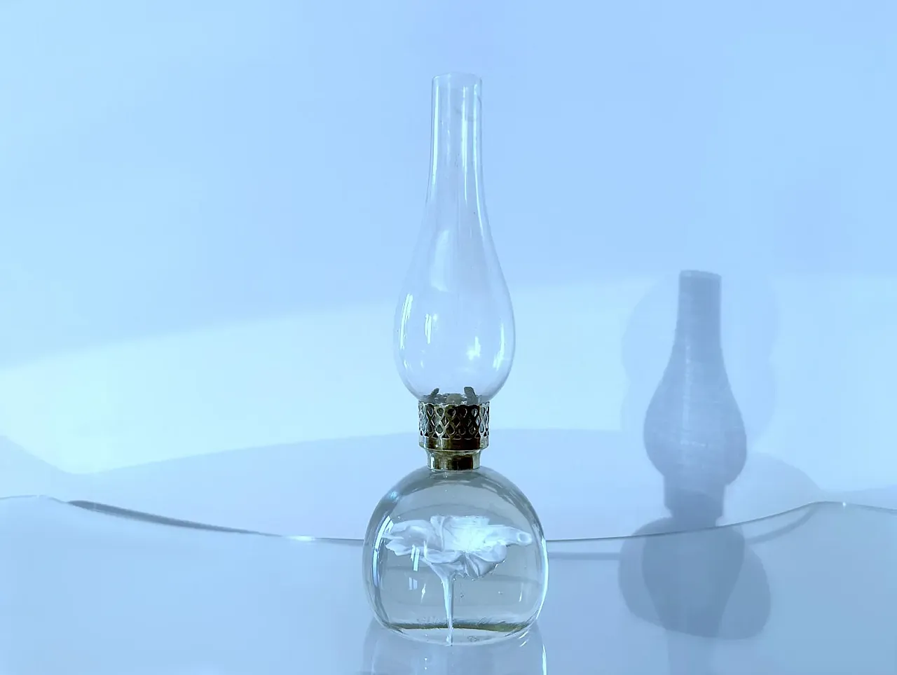 Candle holder mod. 2786 in Murano glass by Venini, mid-20th century 1