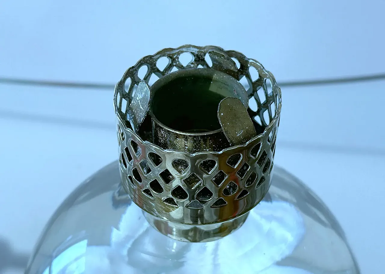 Candle holder mod. 2786 in Murano glass by Venini, mid-20th century 5