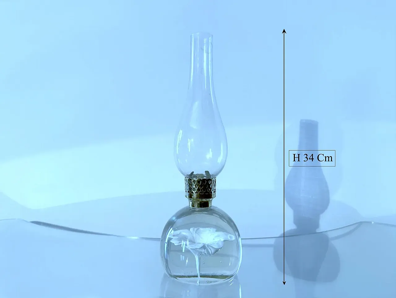 Candle holder mod. 2786 in Murano glass by Venini, mid-20th century 7