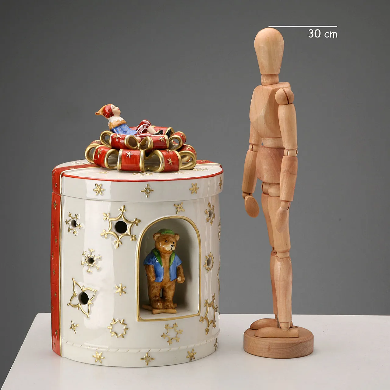 Villeroy & Boch porcelain music box, 20th century 2