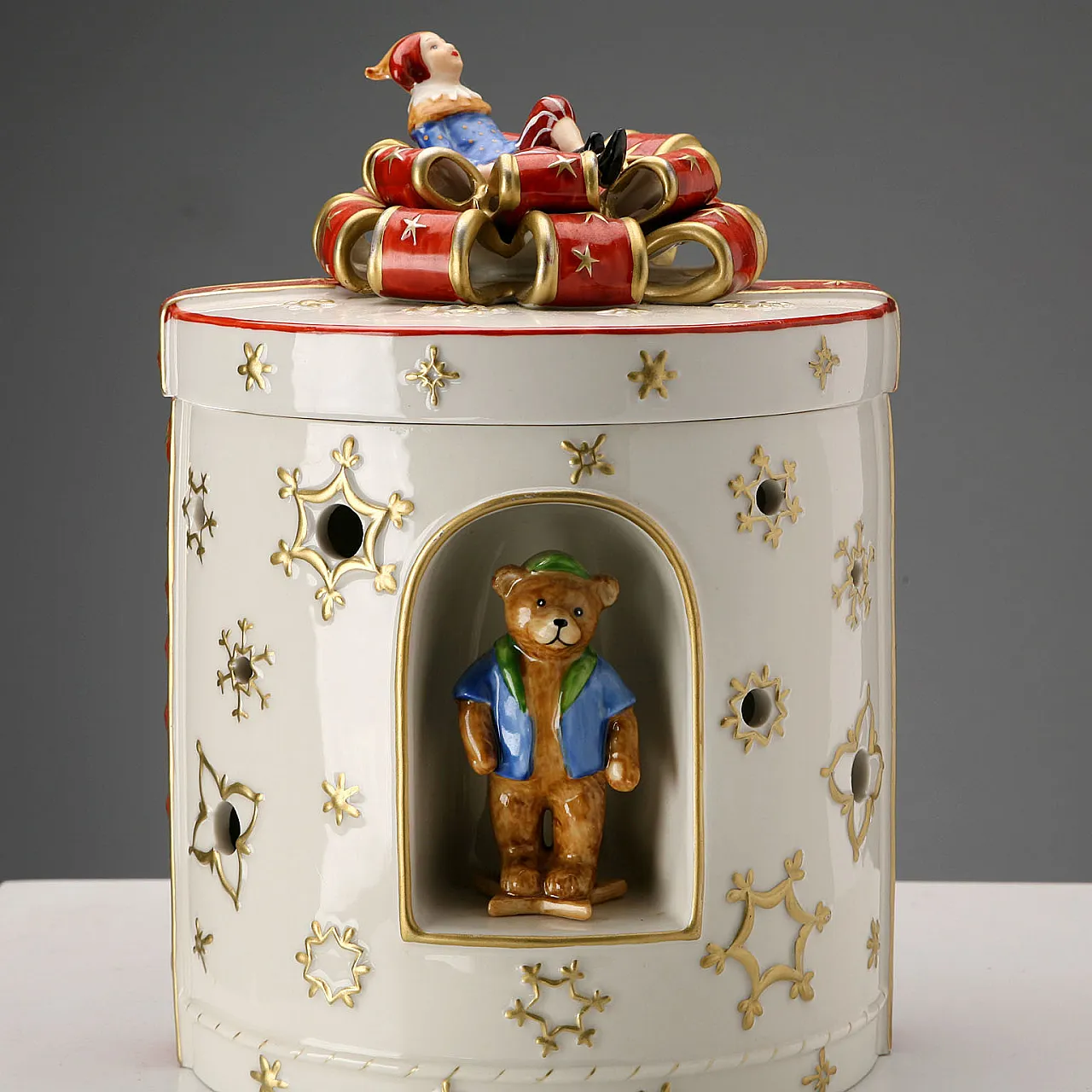 Villeroy & Boch porcelain music box, 20th century 6