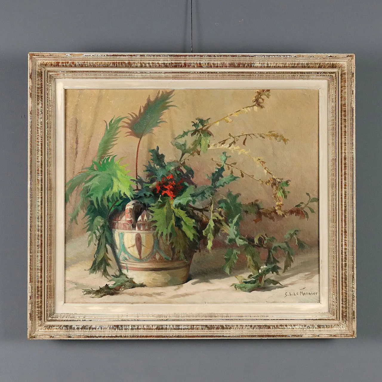 Gaston Louis Le Monnier, oil on canvas, 20th century 1