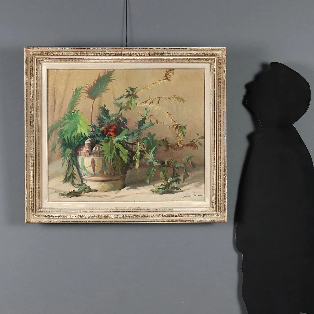 Gaston Louis Le Monnier, oil on canvas, 20th century 2