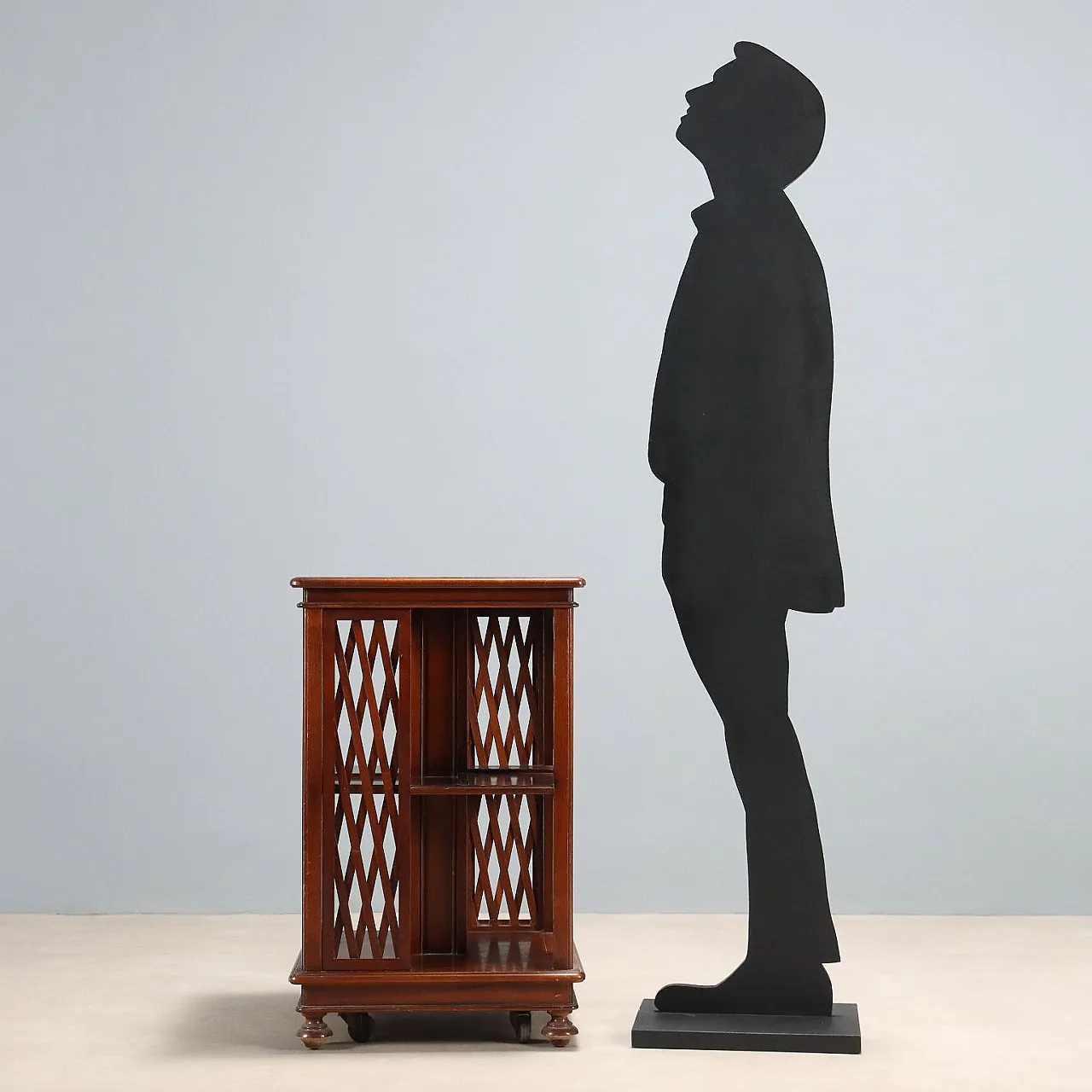 Open bookcase in mahogany, early 20th century 3