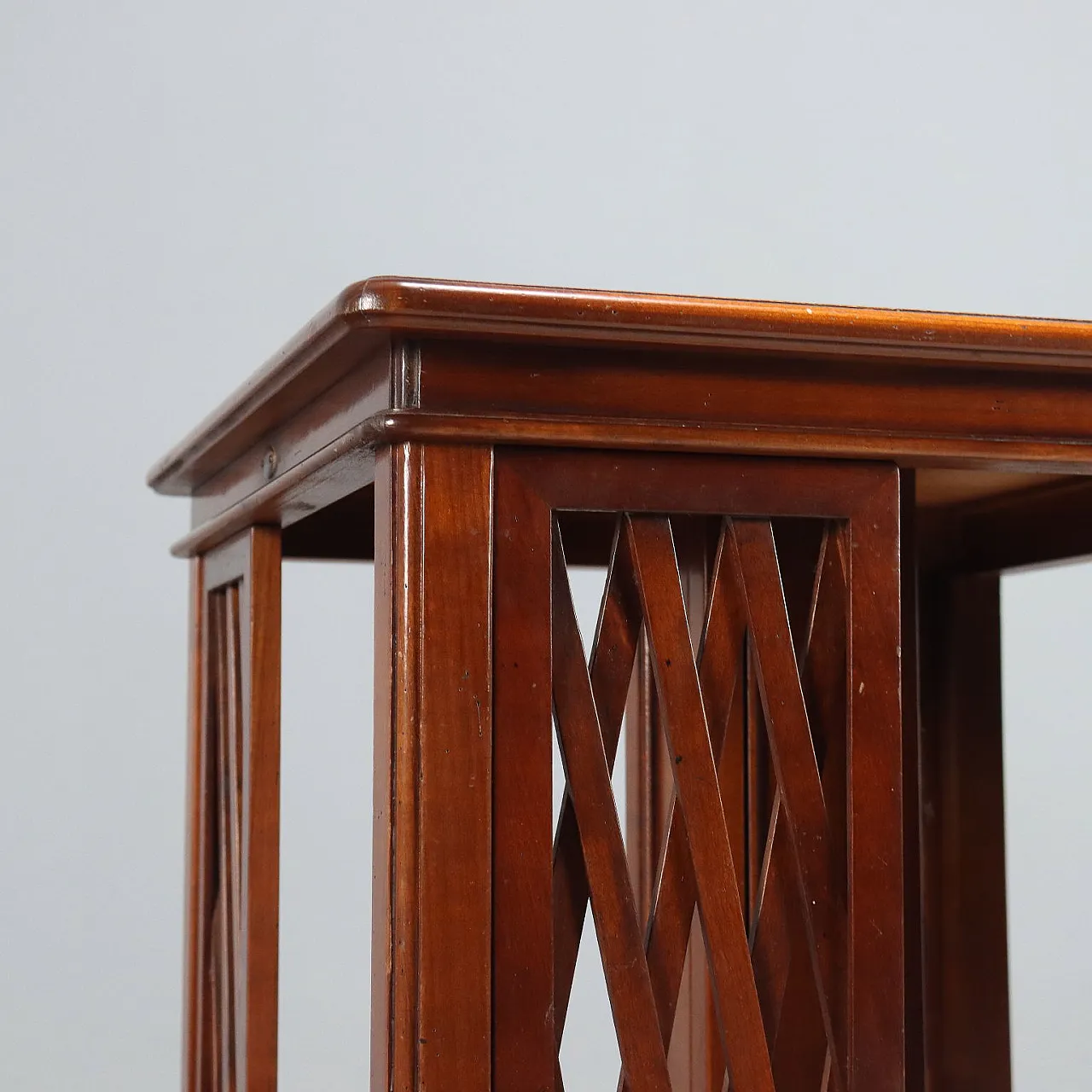 Open bookcase in mahogany, early 20th century 4