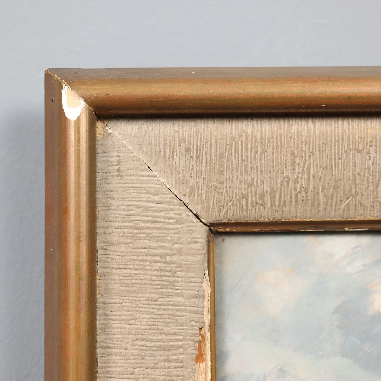 Anna Bocca, oil on cardboard with frame, 20th century 9