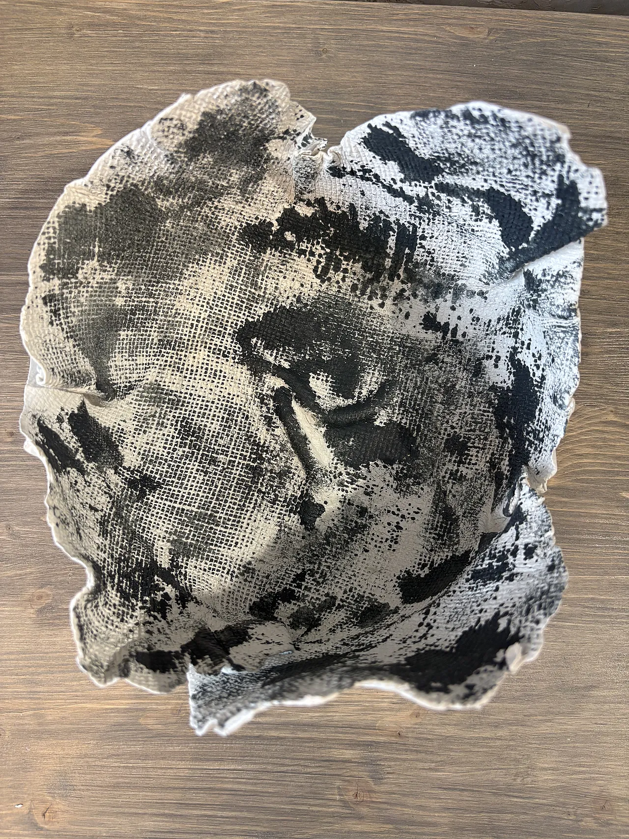 Window on the soul, unique ceramic sculptural work by A.Angoli, 2000s 3