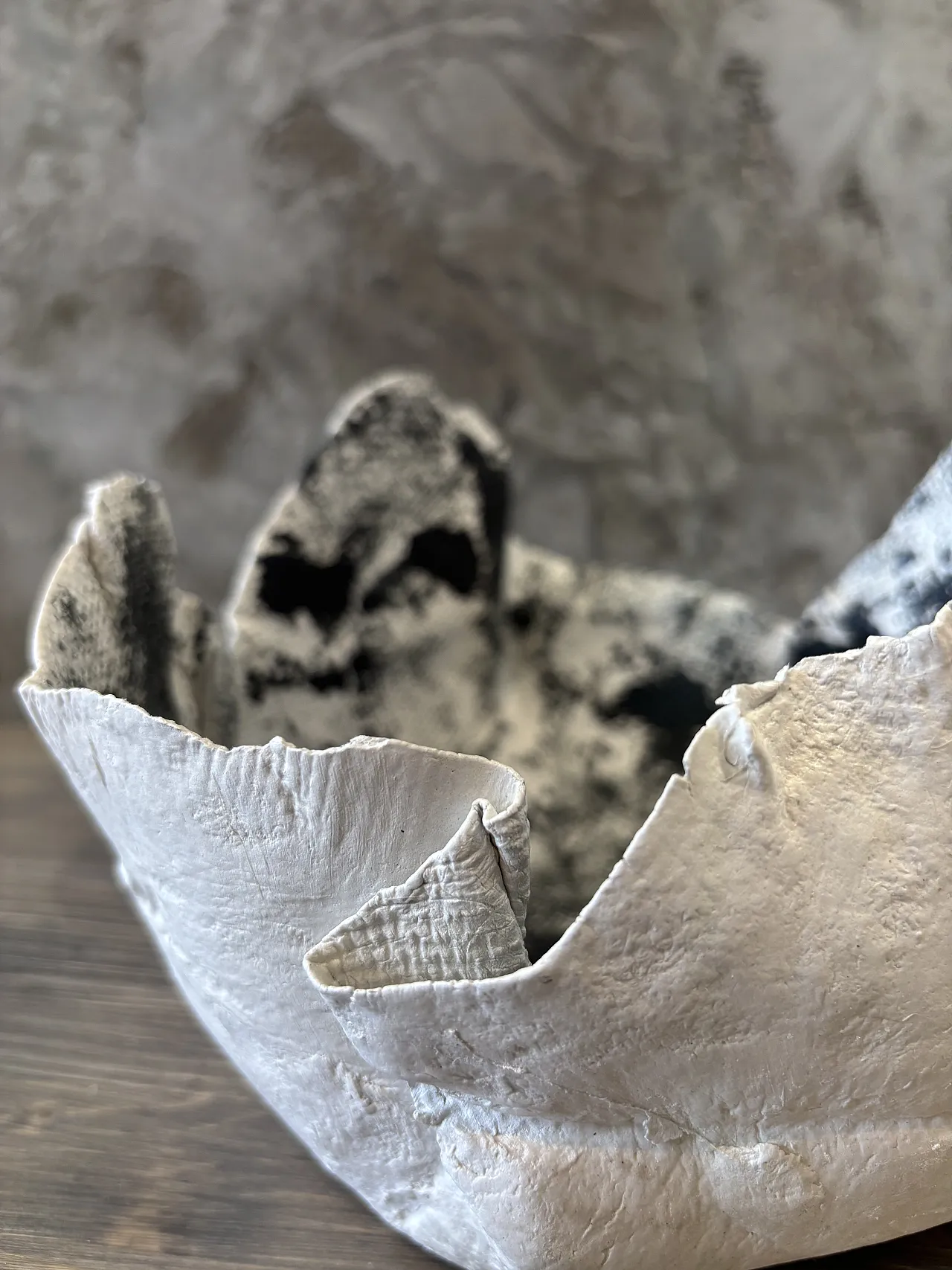 Window on the soul, unique ceramic sculptural work by A.Angoli, 2000s 6
