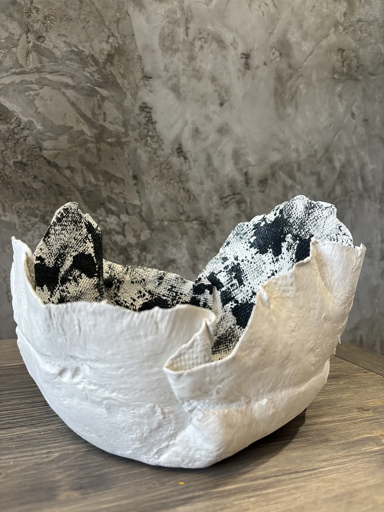 Window on the soul, unique ceramic sculptural work by A.Angoli, 2000s 7