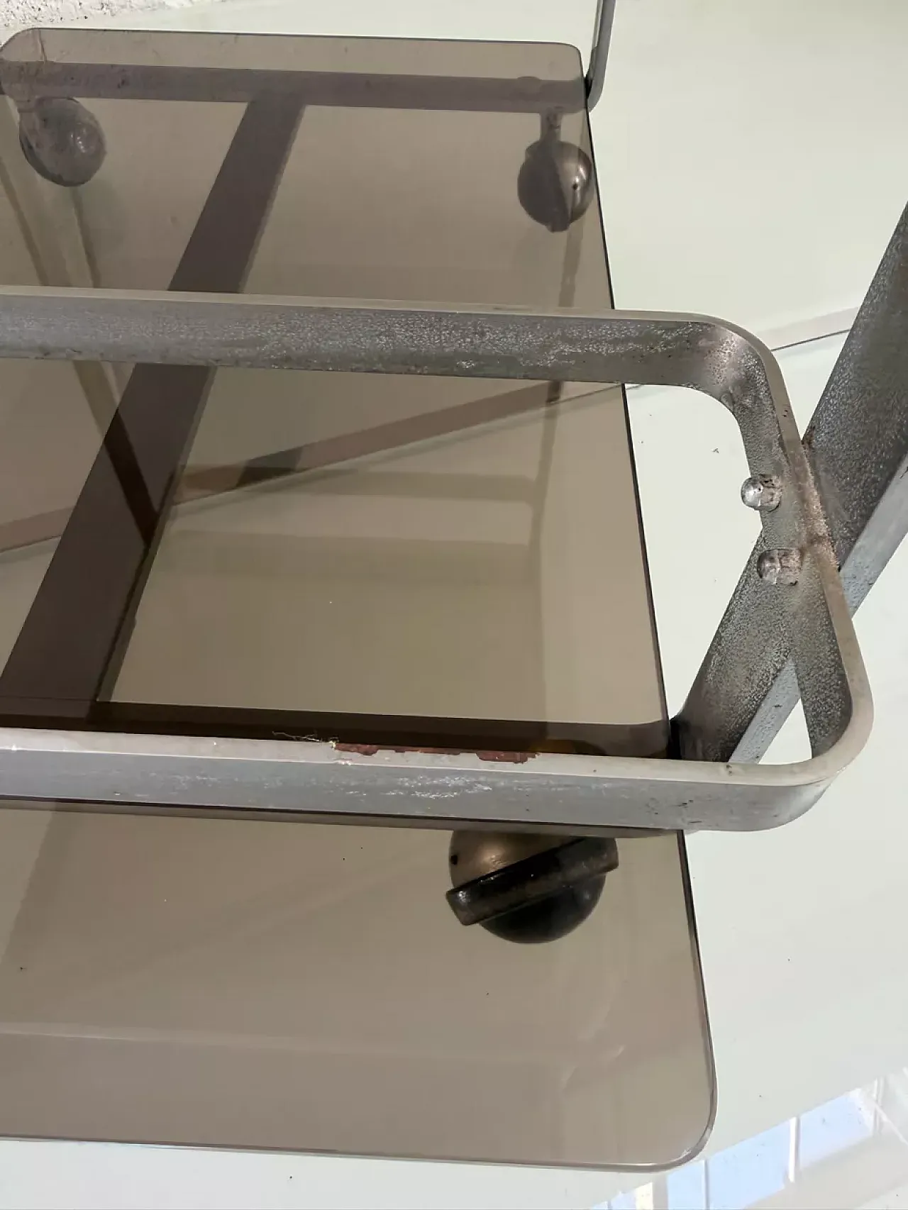 Carrello di servizio in metallo, '900 8