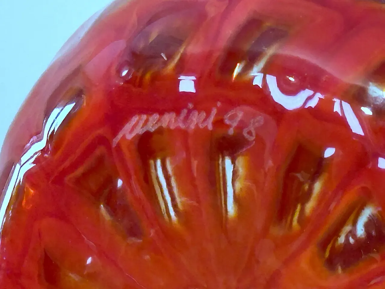 Occhi Vase in Murano glass by Tobia Scarpa for Venini, 1990s 6