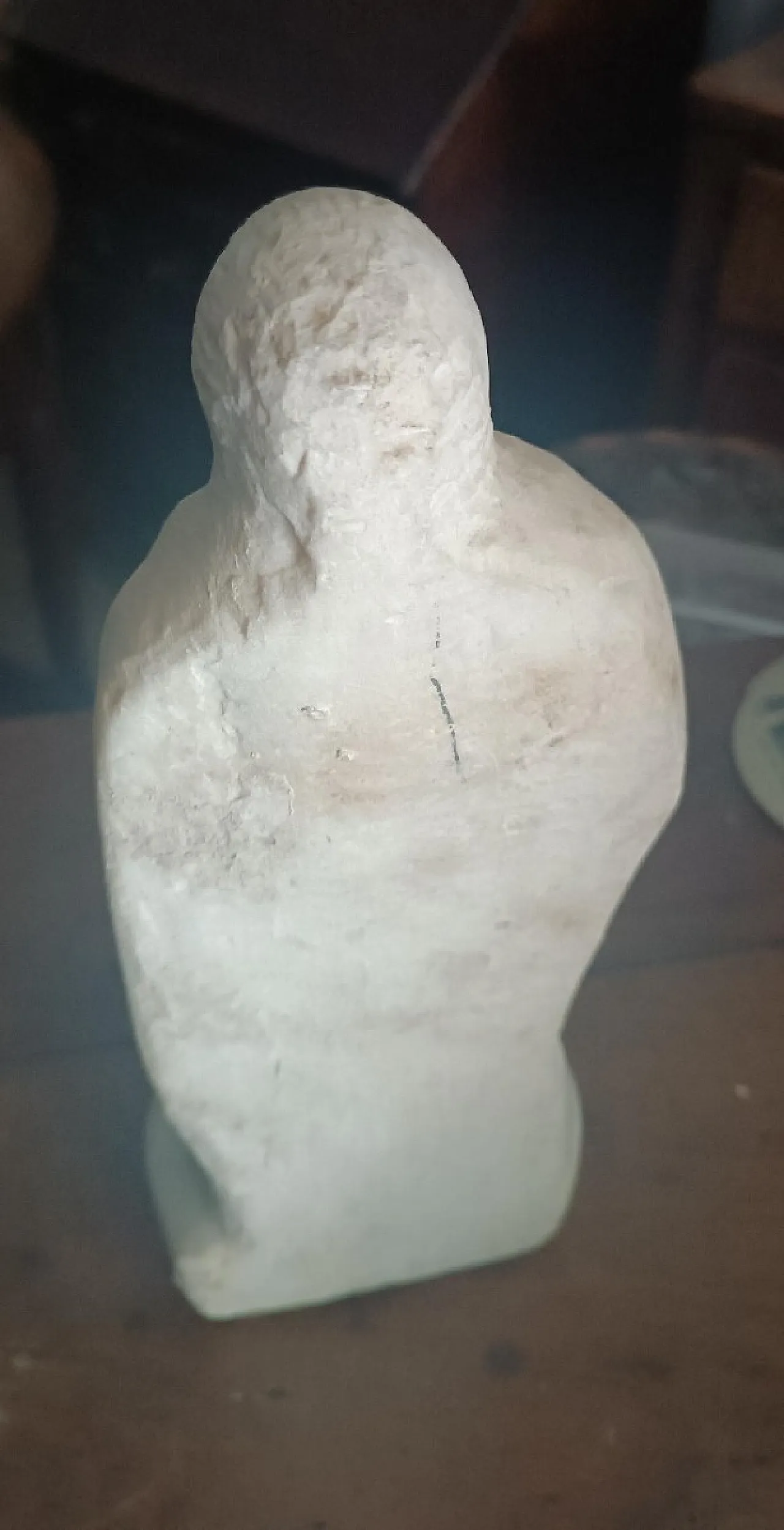 Saint Lucy, marble sculpture, 18th century 7