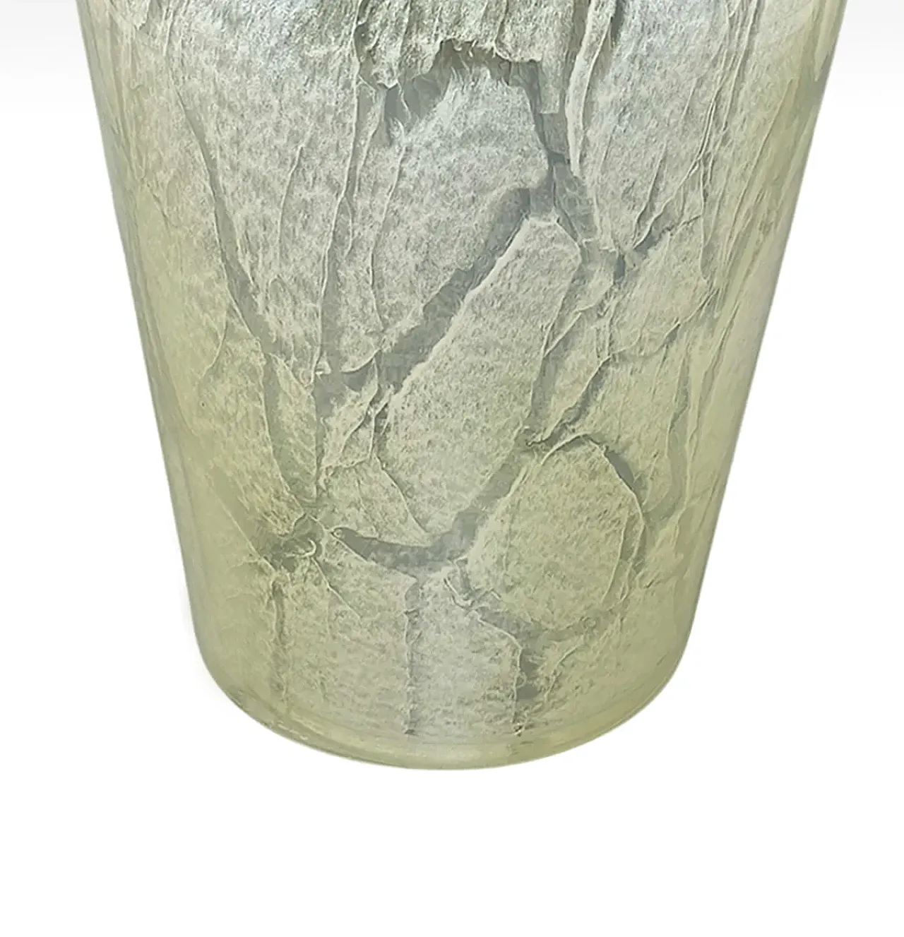 Vaso in vetro di Murano del Maestro del Vetro, anni '70 5