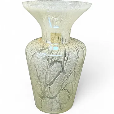 Vaso in vetro di Murano del Maestro del Vetro, anni '70