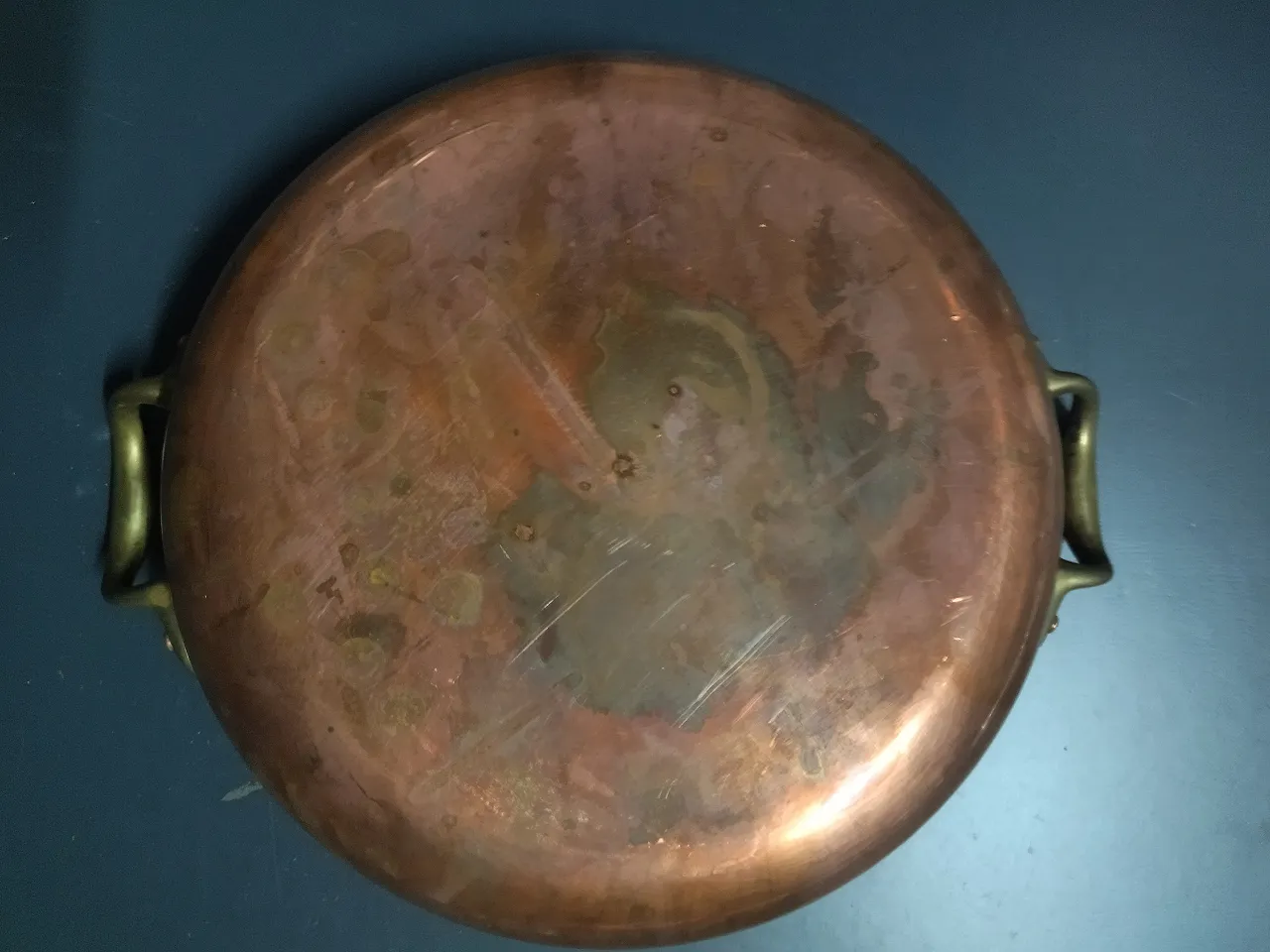 Small copper saucepan 6