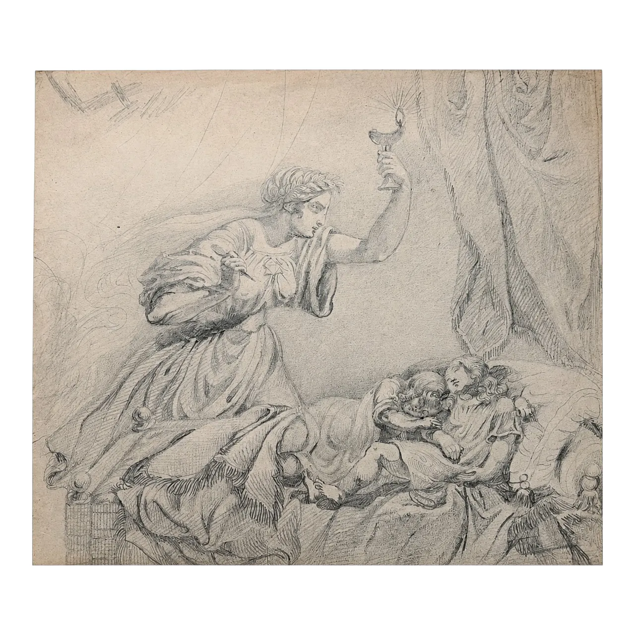 Allegoria Barocca Cerchia di Guido Reni, '600 1